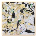 Special Celebration Confetti with wine glasses, bottles and streamers
