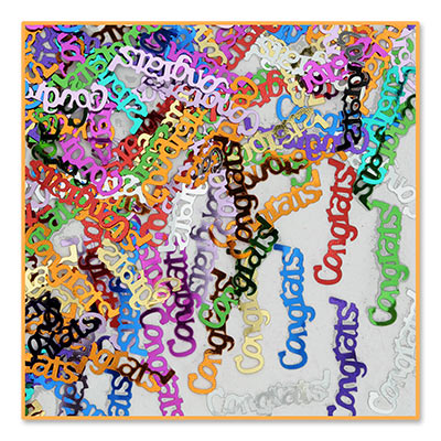 Congrats Multi Color Confetti 