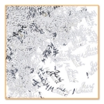 Just Married Silver Confetti 