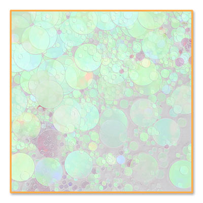 Iridescent Polka dots Confetti