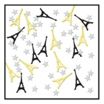 Eiffel Tower Confetti (Pack of 6) Eiffel Tower, Confetti, French, france, international, around the world