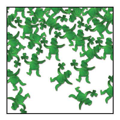 Leprechauns Confetti (Pack of 6) Leprechauns Confetti, leprechaun, confetti, st. patricks day, decoration, wholesale, inexpensive,bulk