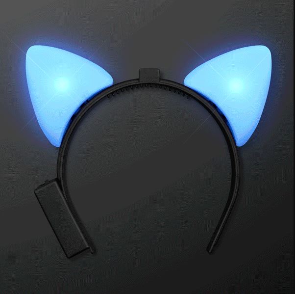 Color changing cat ears headband.