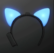 Color changing cat ears headband.