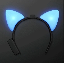 Color changing cat ears headband.