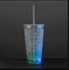 Cracked Ice Light Up Tumbler Cup for a party favor
