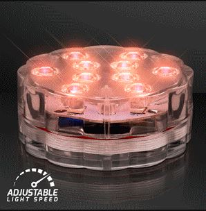 Deluxe submersible light with remote.