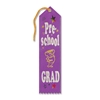 DISC - Pre-School Grad Award Ribbon (Pack of 6) Pre-School Grad Award Ribbon, pre-school grad, ribbon, classroom, wholesale, inexpensive, bulk
