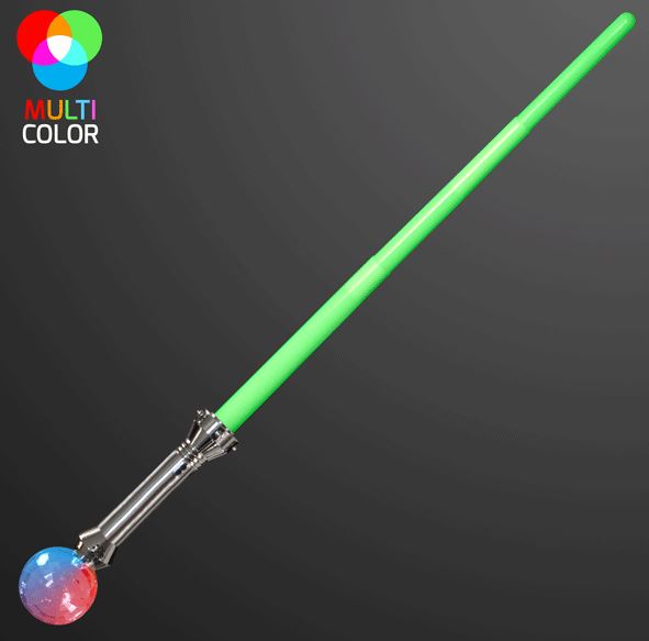 Light Up Crystal Ball Wizard Staffs. This Crystal Ball Wizard Staff is perfect for any aspiring wizard to defeat the evil that lies in the world.