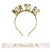 Mom To Be Headband & Sash Set (Pack of 12) - 61001