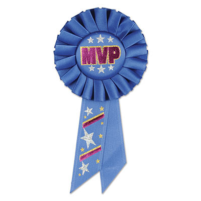 MVP Rosette (Pack of 6) MVP Rosette, mvp, rosette, sport, wholesale, inexpensive, bulk