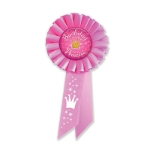 Birthday Princess Rosette (Pack of 6) Birthday Princess Rosette, birthday, princes, birthday girl, party favor, rosette, wholesale, inexpensive, bulk